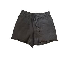 Tna CozyAF Black Fleece Lounge Shorts